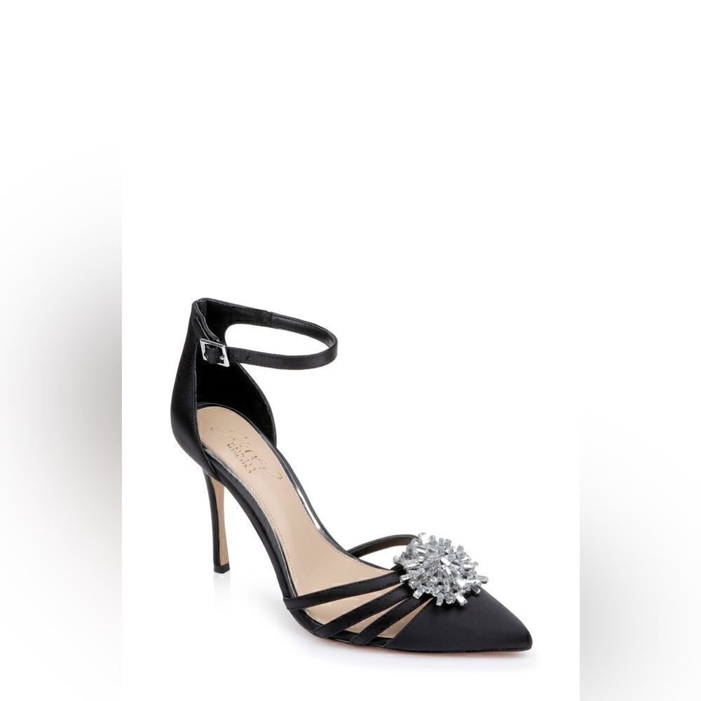 Violette Crystal Pointed Stiletto Heels